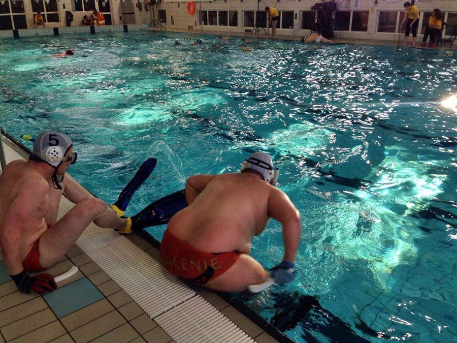 Hokej pod wodą Walenie Gdańsk I 2017